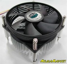 DP6-9GDSB-0L-GP  Cooler Master DP6-9GDSB-0L-GP  DP6-9GDSB-0L LGA1155/ 1156, 3pin, 2200/ , 25.2dBa